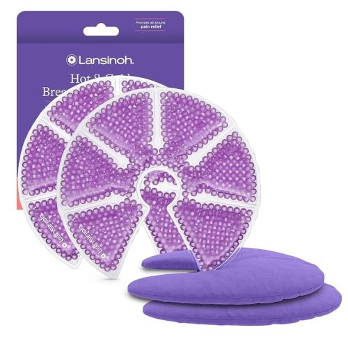 Lansinoh THERA Pearl 3-in-1 Hot or Cold Breast Therapy 2 Pack