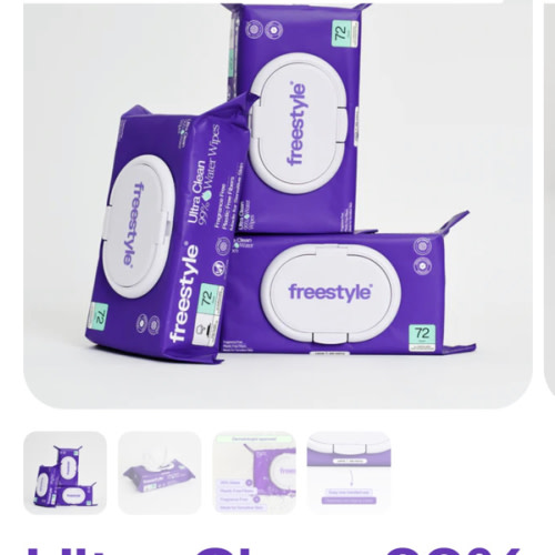 Ultra Clean 99% Water Wipes (3 Pack)