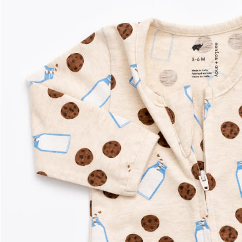 Zipper One-Piece - Organic Baby Clothes - Monica + Andy