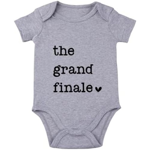 The Grand Finale Baby Bodysuit Last Baby Bodysuit Baby Announcement Bodysuit Baby Coming Soon Bodysuit Infant