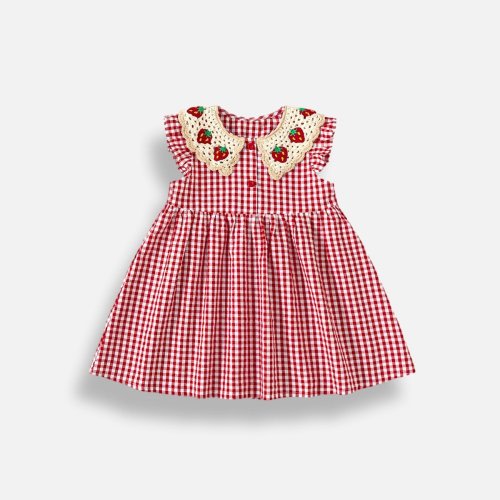 Strawberry Picnic Dress