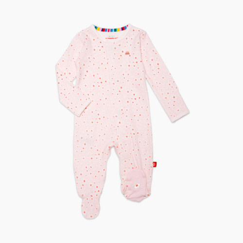 Magnetic Me Organic Cotton Magnetic Footie - Chloe, Nb
