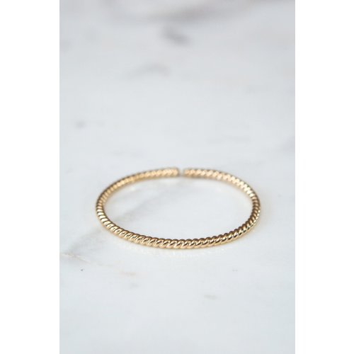 Children's Gold Twisted — Maple & J