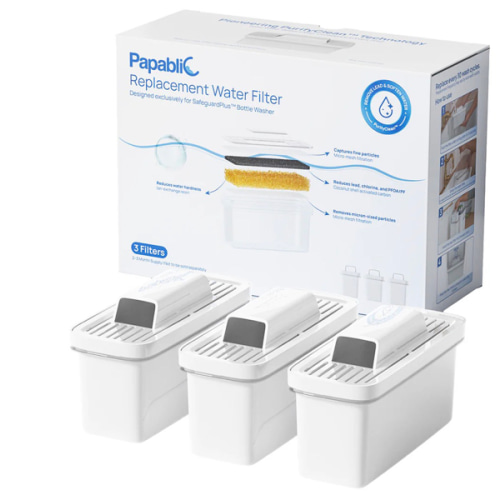Papablic PurifyClean™ Replacement Water Filter,3 Count