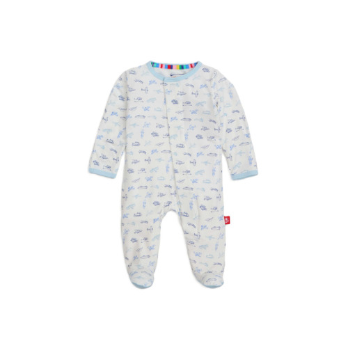 Buy Magnetic Me Modal Footie Airplanes 3-6 Months at Well.ca | Free Shipping $35+ in Canada