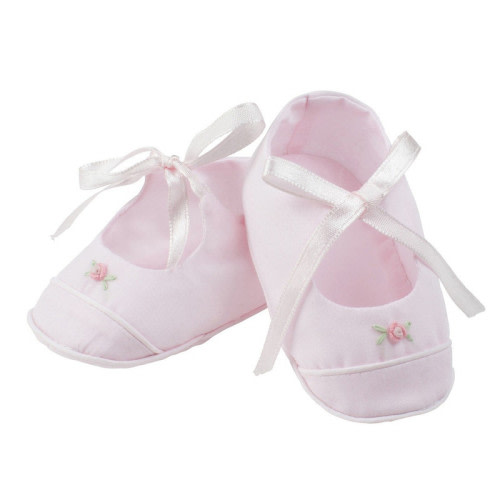 Girls Rose Garden Collection Ribbon Booties | Feltman Brothers