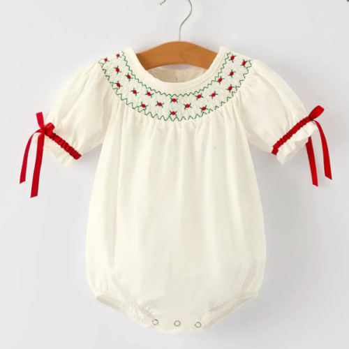 Christmas Girl's Romper – The Silver Plum