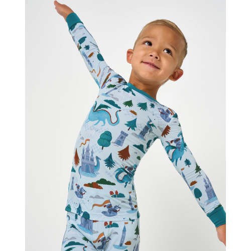 Knight's Quest Two-Piece Pajama Set | Little Sleepies