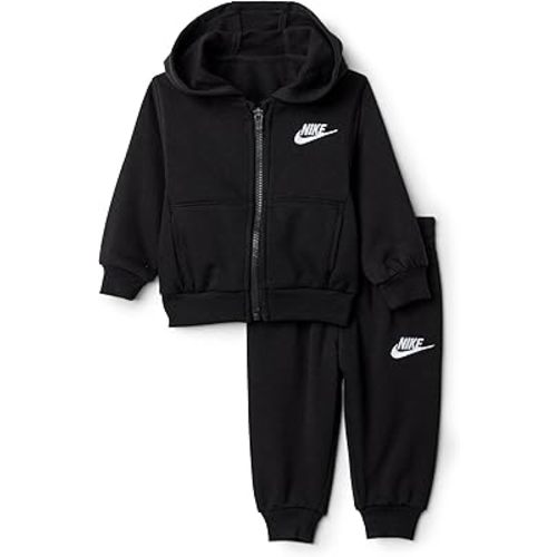 Amazon.com: Nike Club Fleece Front Zip Hoodie and Jogger Pants 2-Piece Outfit Set: Clothing, Shoes & Jewelry