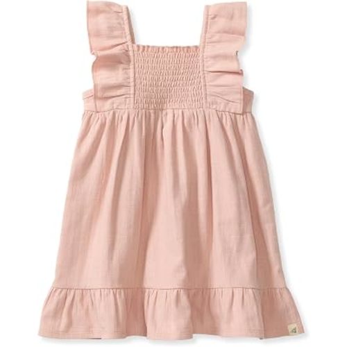 Burt's Bees Baby Baby Girls' Dress and Pantie Set, Infant & Toddler, Short & Long-Sleeve, 100% Organic Cotton