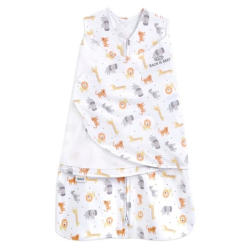 Jungle Print Cotton Swaddle | HALO
