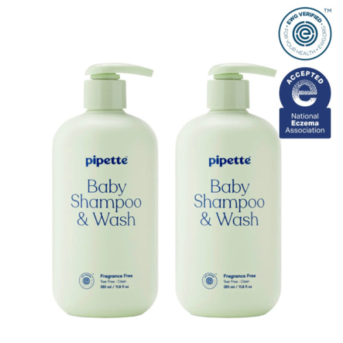 Fragrance-Free Baby Shampoo + Wash Duo