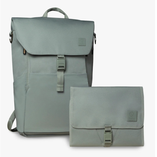Everyday Diaper Backpack & Changing Wallet Bundle / Outdoorsy Sage