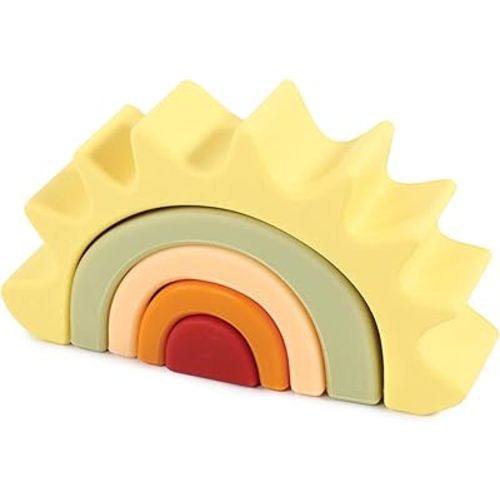 Hudson Baby Silicone Toy Arches, Sun, One Size