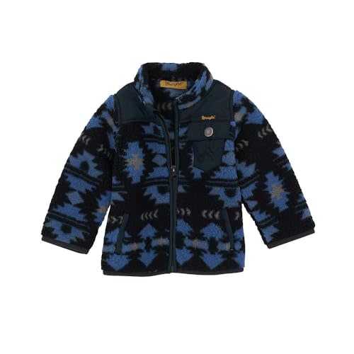 Wrangler Infant Boy's Federal Blue Full Zip