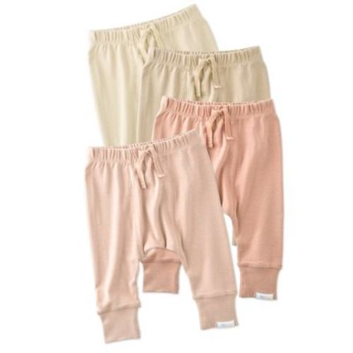 Butterblu JORDAN 4-Pack Jogger Baby & Toddler Pants Pink Sunrise Newborn