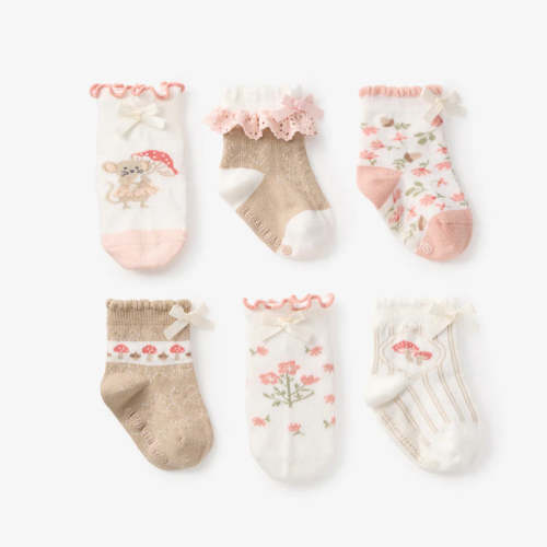Magical Mouse Non Slip Socks 6pk Default Title