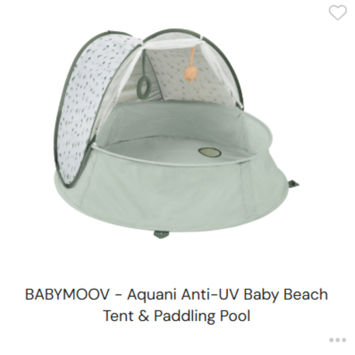 Babymoov
Aquani Anti-UV Baby Beach Tent & Paddling Pool