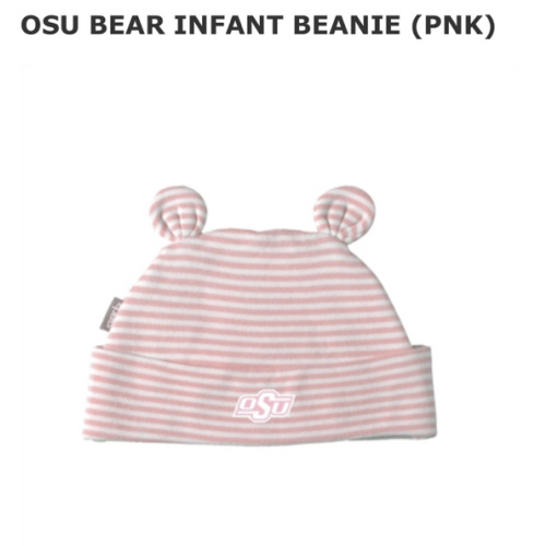 OSU Bear Infant Beanie (PNK)