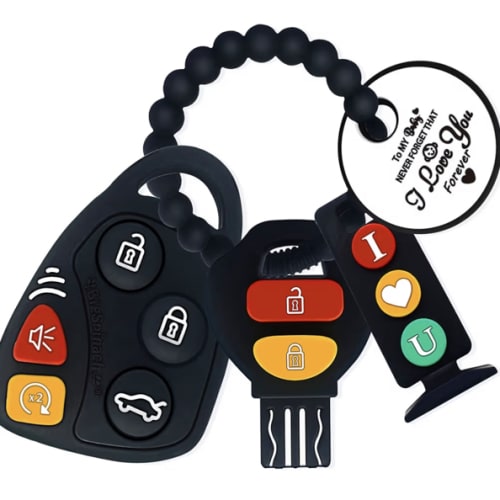 Amazon.com: BIGSPINACH: I LOVE YOU BABY TEETHER