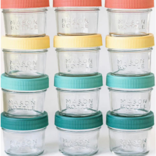 Breastmilk Storage Jar Set – Mason Bottle