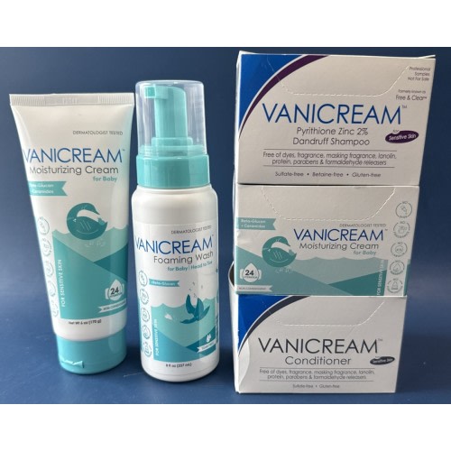 Peaceful Squirrel Vanicream Baby Care Essentials Bundle: Moisturizing Baby cream