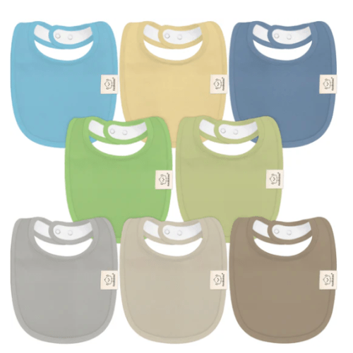 8-Pack Urban Drool Bibs - Icelandic
