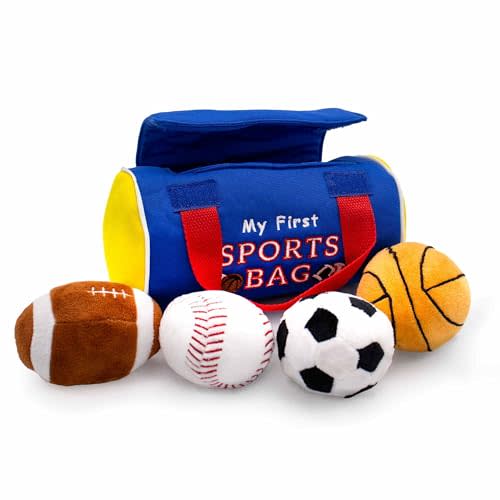 CREATIVE WONDERS Baby's First Playset, Sports Bag and Plush Balls - All Ages