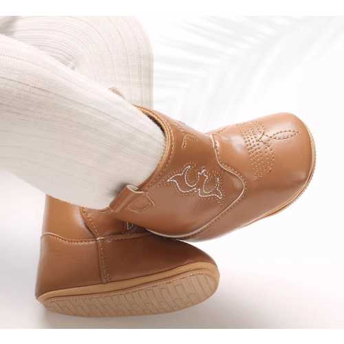 Baby Boots: Cowboys booties for toddler – Newborn Fashion Booties, Non-Slip crib Rodeo Shoes for Boys & Girls