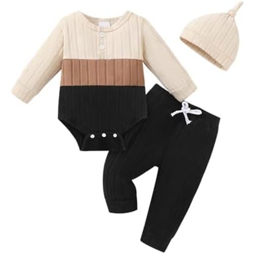 Renotemy Newborn Baby Boy Clothes Winter Outfit Essentials Preemie-12Months