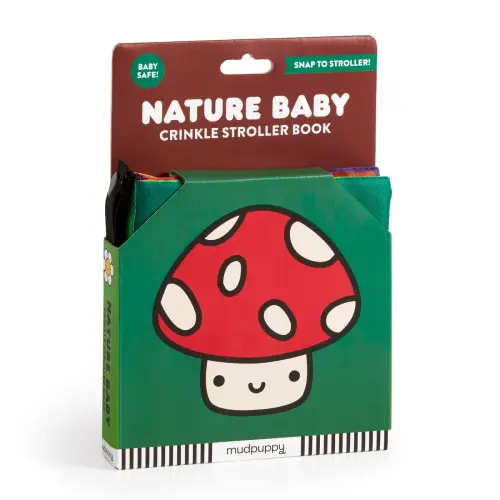 Nature Baby Crinkle Fabric Stroller Book a book by Mudpuppy and Mochi Kids - Bookshop.org US