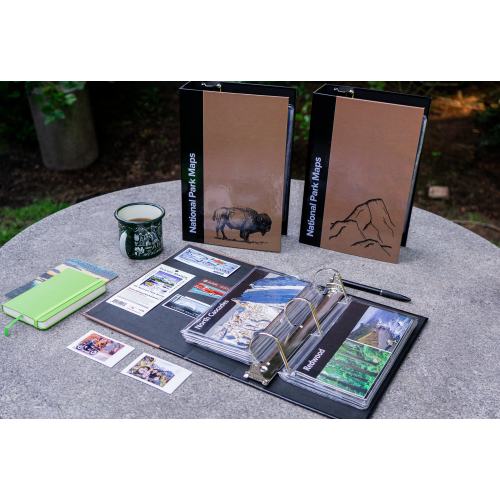 National Park Map Binder