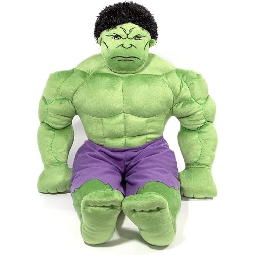 Jay Franco Avengers Plush Stuffed Hulk Pillow Buddy - Super Soft Polyester Microfiber, 23 inch (Official Marvel Product)