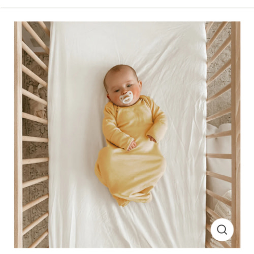 Merino Wool Baby Gown |Natural Merino Wool Baby Sleepwear – Woolino