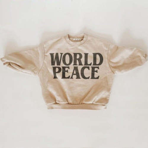 World Peace Sweater – Teeny Mini Me