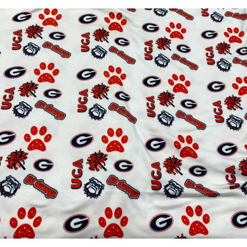 Bummies Georgia Bulldogs College Football, made to order, babies and toddler sizes