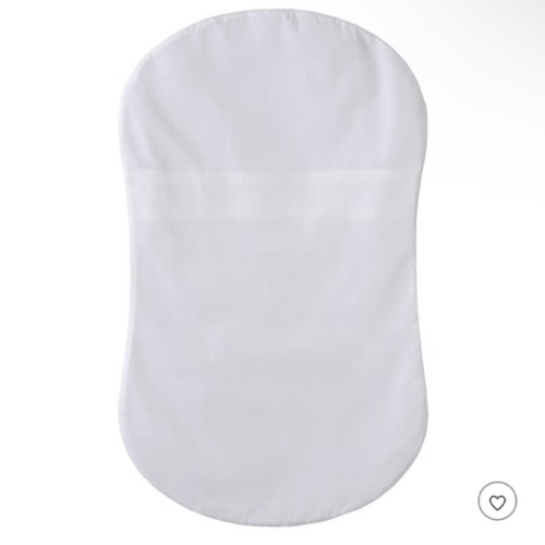 HALO - BassiNest Fitted Sheet 100% Cotton | White