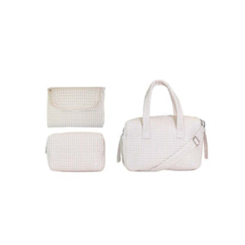 TRVL Quilted Stroller Bundle - Stroller Bag, Changing Pad & Everyday B – The Scouted Stitch