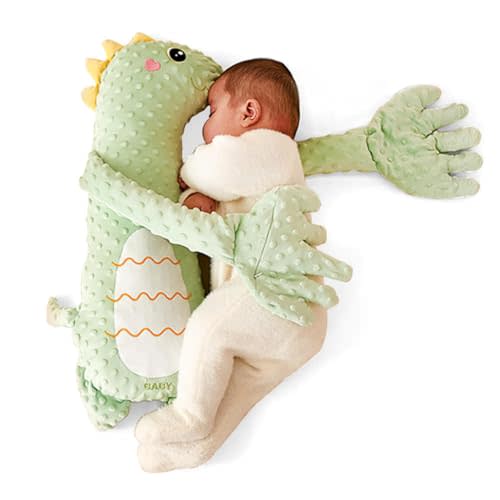 Green Dinosaur Baby Patter，Latest Model Baby Patter for Sleep,Baby Butt Patter for Sleep, Patting Hand for Baby Sleep ，Three-Speed Adjustment, Remote Control, Free Hands, Longer Standby Time.(Green)