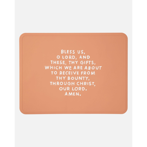 Meal Blessing Silicone Placemat