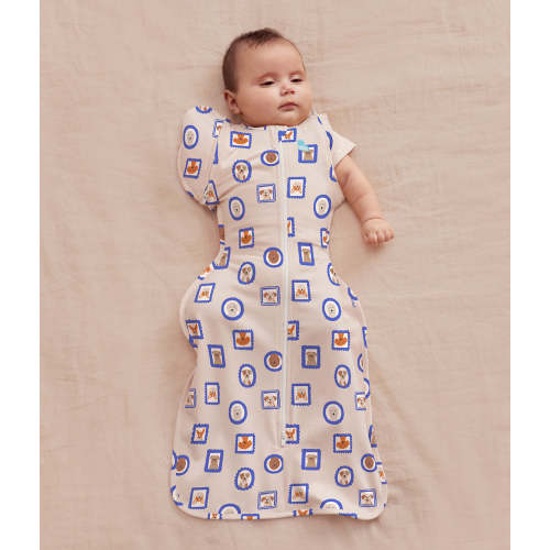 Swaddle Up™ 2-in-1 Transition Bag 1.0 TOG Original Cotton Tan Puppy Portrait