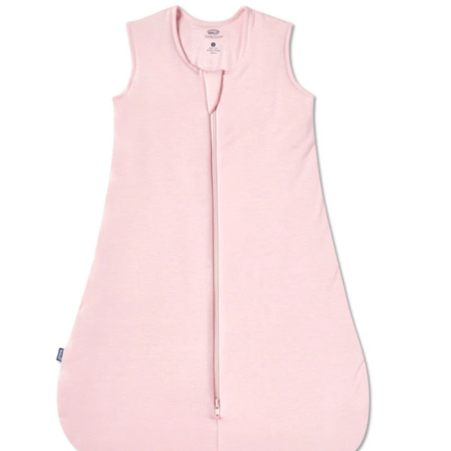 HALO - 1.5 TOG supersoft bamboo wearable blanket, double zipper sleeping bag with weighted feel - pink