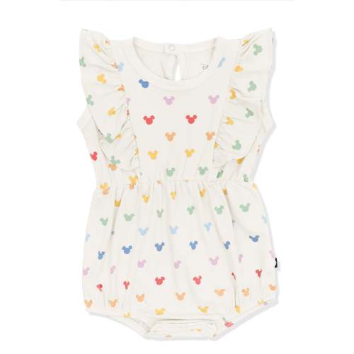 Bubble Romper in Pastel Mickey Mouse
