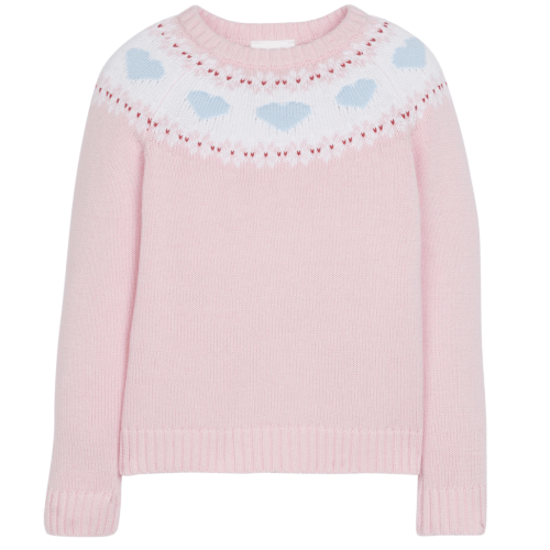 Hearts Fair Isle Sweater