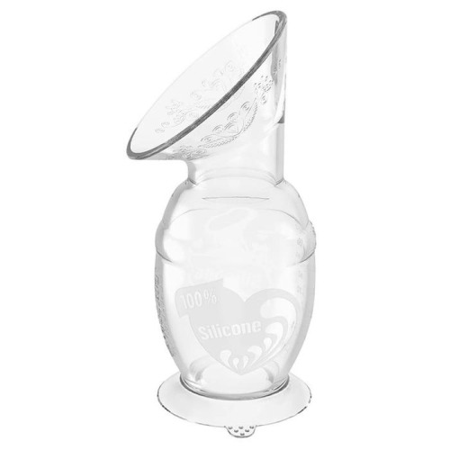 Silicone Breast Pump with Suction Base (100 mL)