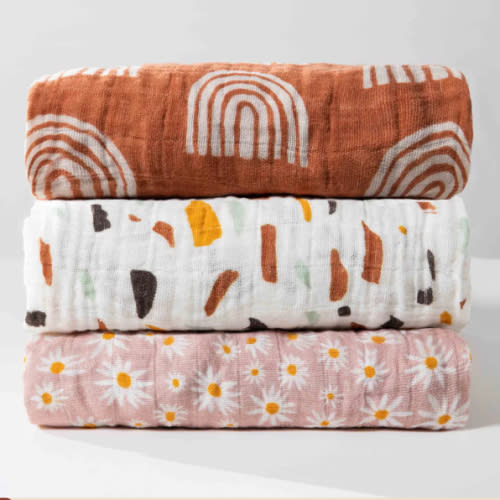Babyletto Mini Crib Sheet in GOTS Certified Organic Muslin Cotton
