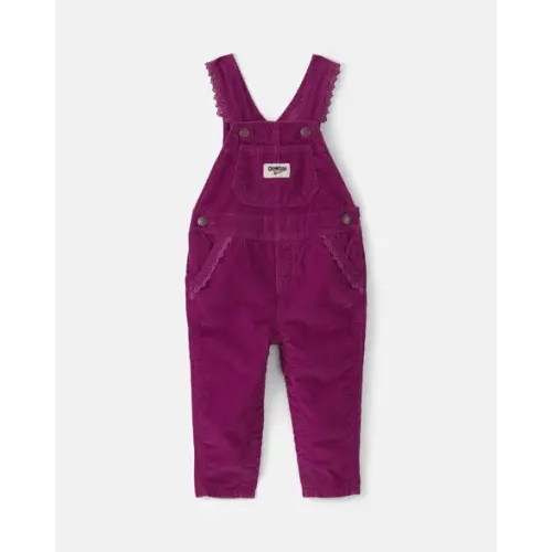 Baby Girl Corduroy Overalls - Purple - OshKosh B'gosh | Carter's