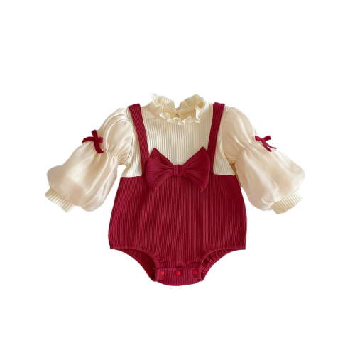 Baby Clothes Newborn Essentials Bowknot Infant Girls Clothes