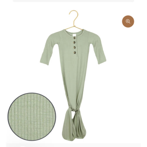 Ellis Ribbed Knotted Gown