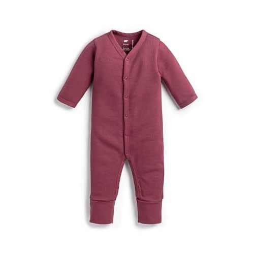 monica + andy On the Go Baby One Piece, 100% Organic Baby Clothes for Girls & Boys, Sizes For Preemie, Newborn, & Infant